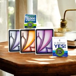 MUWF3LL/A 11” Apple IPad Air M2 Chip WiFi 128gb 2yr warranty