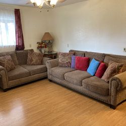 Sofa and Love seat (Set)