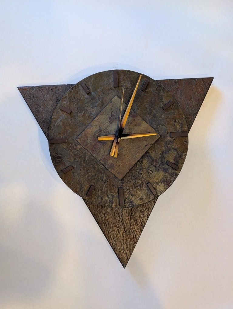 Robert Bob Mackey Stone Clock Triangle 20lbs
