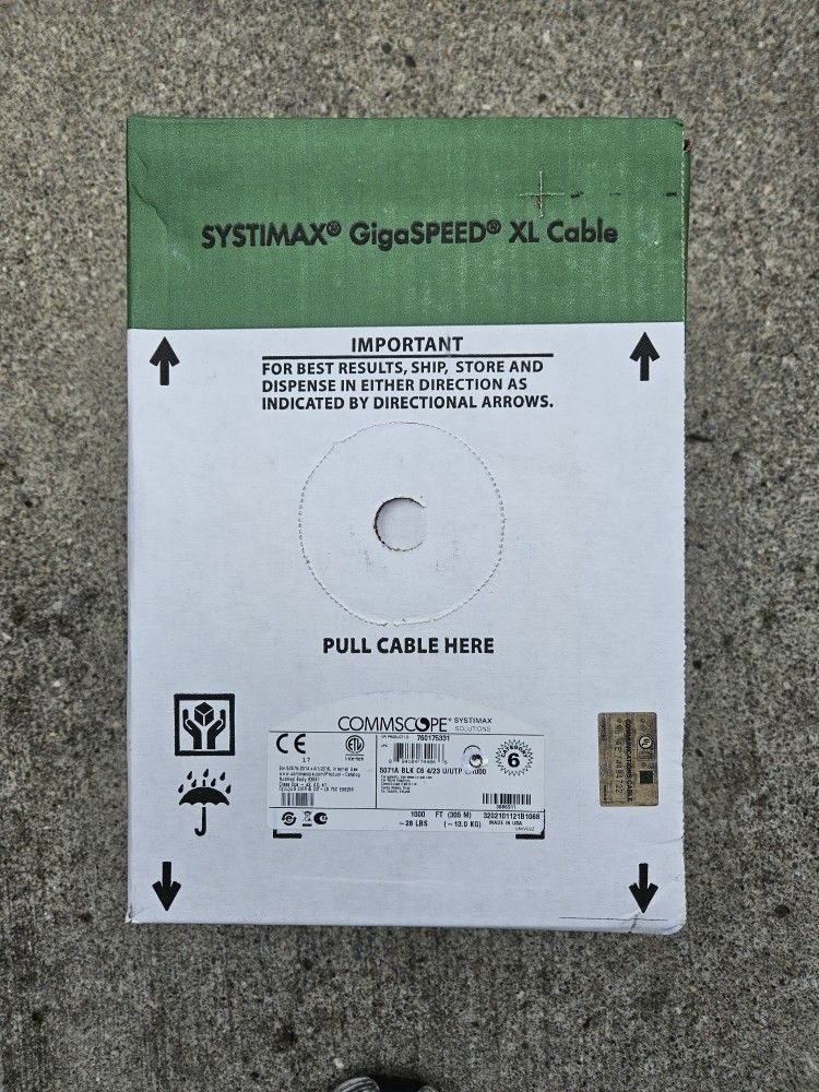 COMMSCOPE GigaSPEED XL Cable (new unopened)
