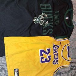 Two Kids NBA Jerseys