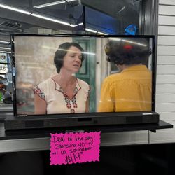 Samsung 40” Tv With Soundbar Deal