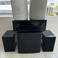 Full Surround Sound System (Pioneer, Bowers & Wilkins, MartinLogan, Polkaudio)