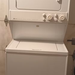 Looks Like New Maytag Stackable Washer-Electric Dryer Full Size