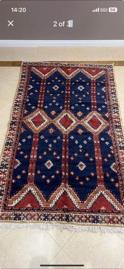 Handmade Moroccan Rug - 100% Wool