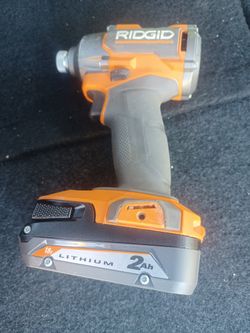 Ridgid 18v Impact Drill Con Bateria No Cargador 