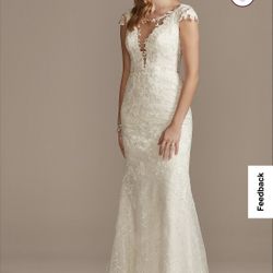 Size 8 Galina Signature Wedding Dress- *New In Box*