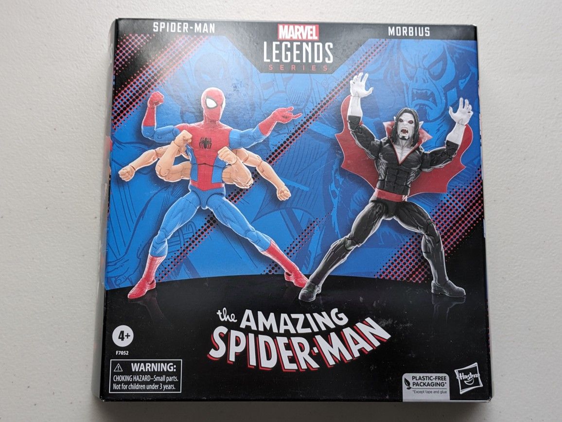 Marvel Legends Six Arm Spiderman Vs Morbius 2 Pack