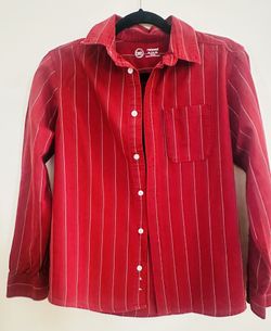 Two Wonder nation Boys’ Long-Sleeve Button-Down Shirts – Size 14/16