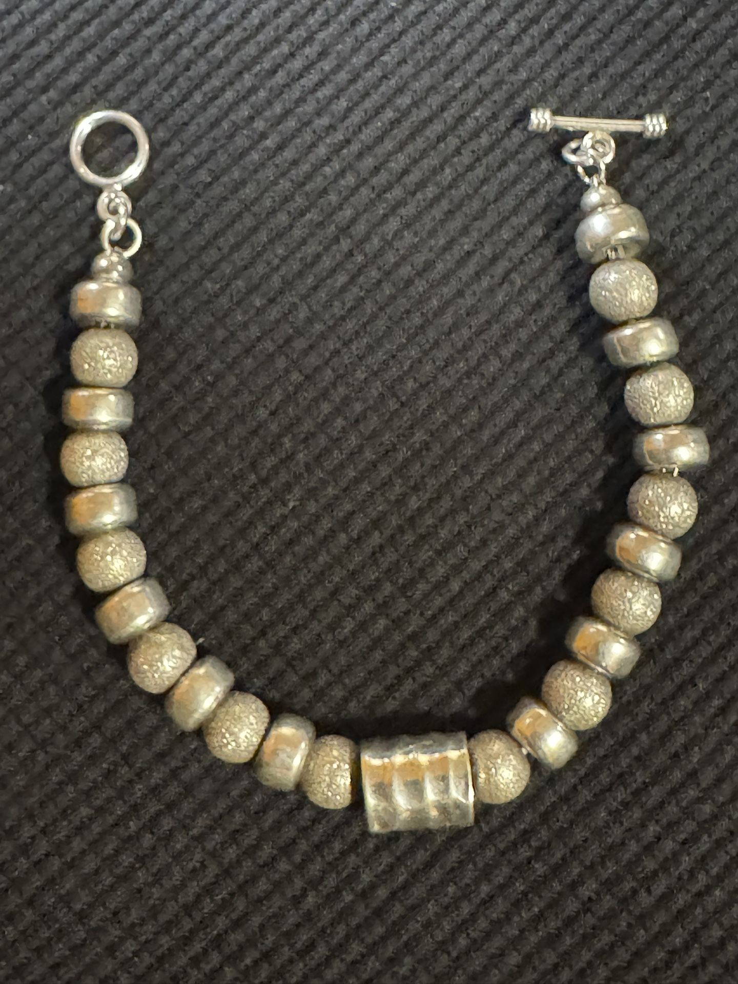 7” 1/2”  Very Cool And Unique 925 Silver Bracelet For Men