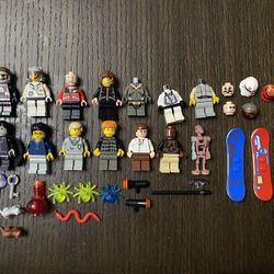 Lego Mini Figure Bundle With Accessories