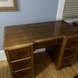 Antique Desk Art Deco 1920s