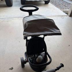 Stroller And Tricycle In One With Shade