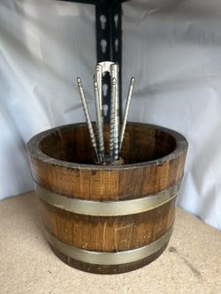 Barrel Nut Cracker Bowl 