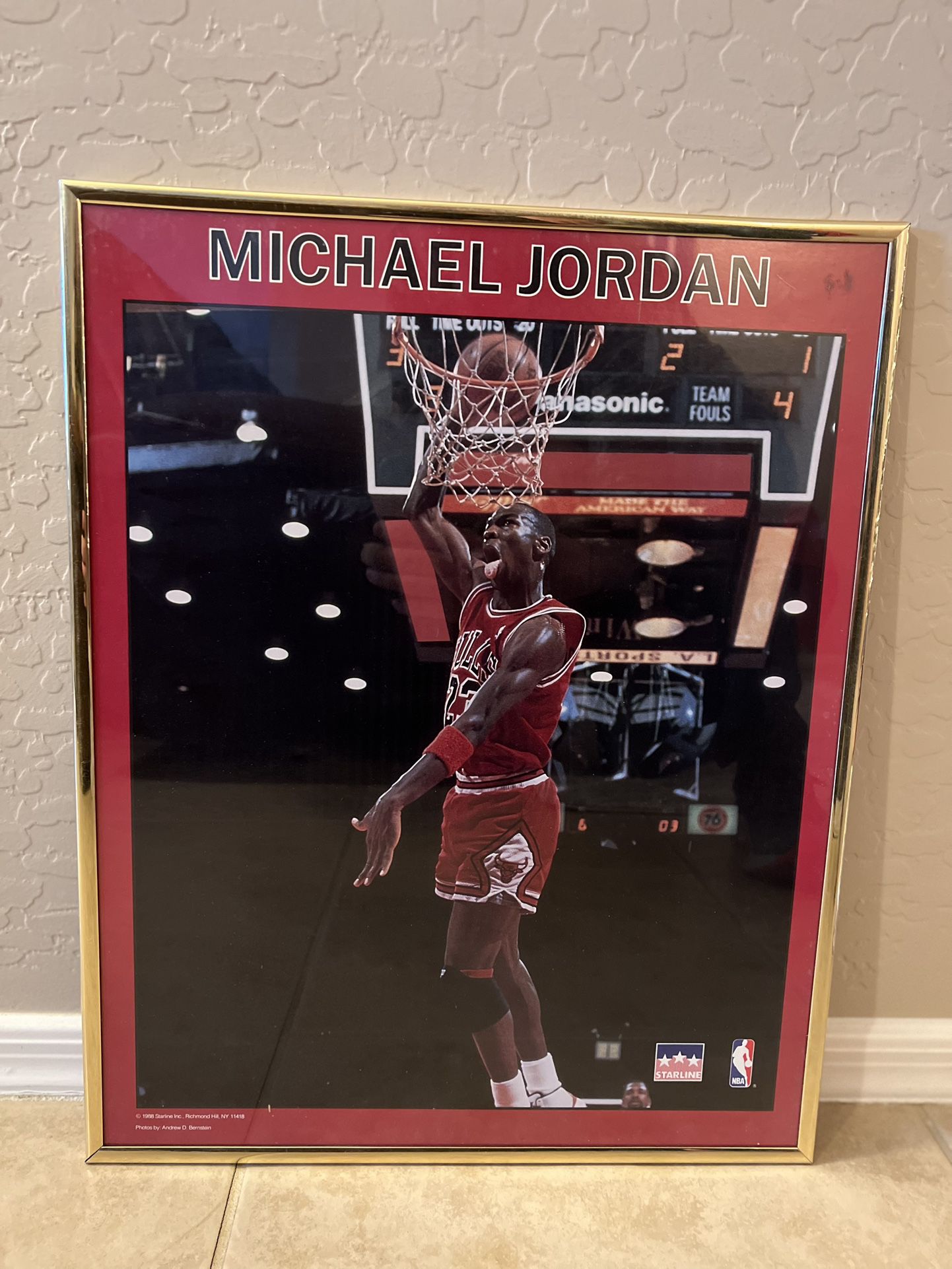 Vintage Michael Jordan Poster