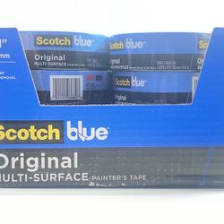 ScotchBlue Painter's Tape 1.41 Inch Wide 16 Rolls Multi Surface UV Resistant