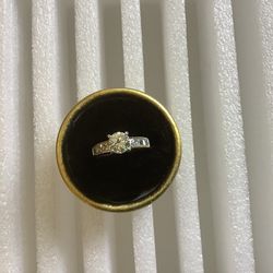 Bling Ring Size 10 Cubic Zirconia