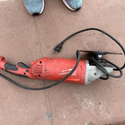 7” Heavy Duty Grinder   15 Amp Motor  In Excellent Condition 