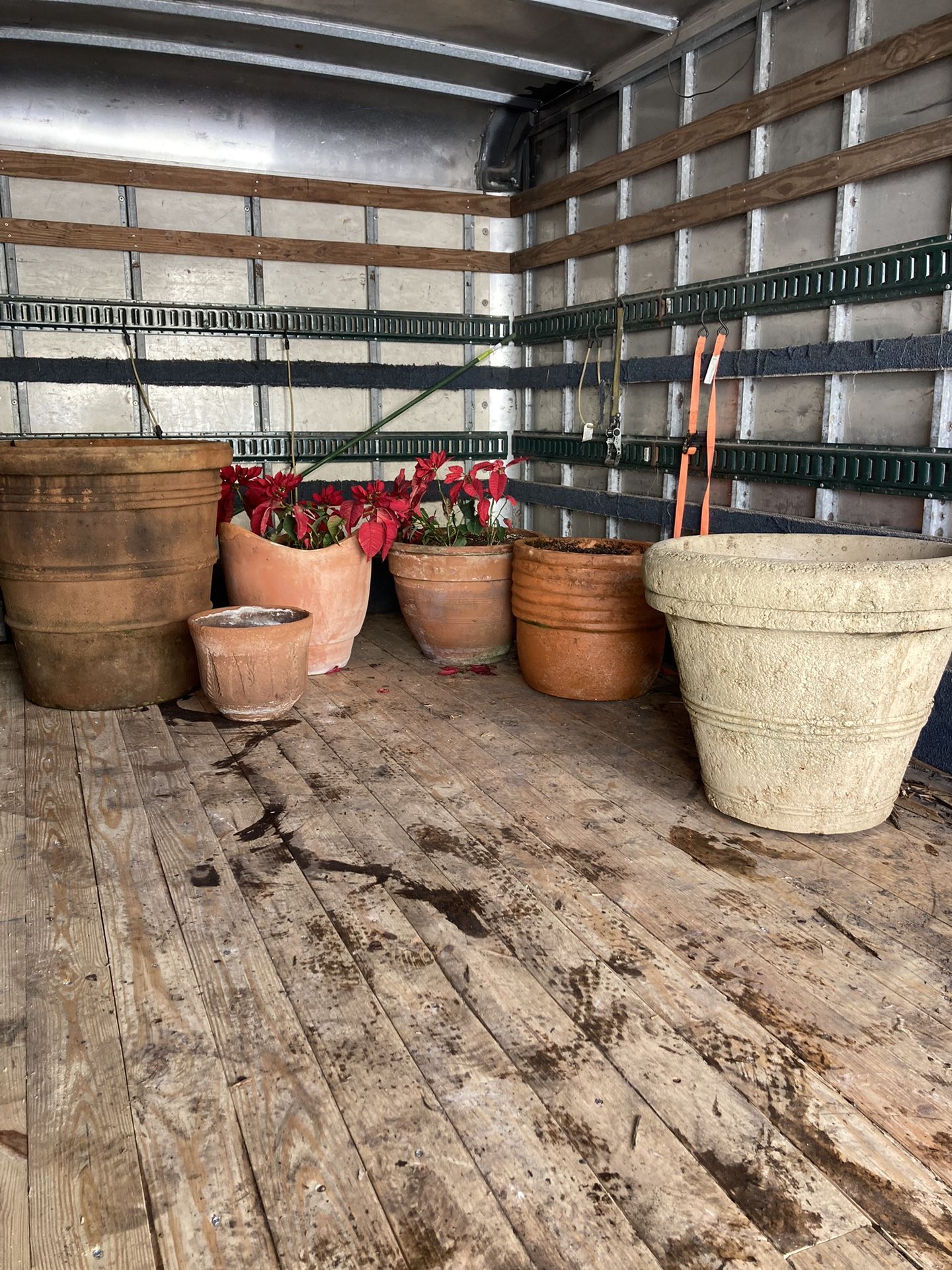 Clay And Concrete Plant Pots For Sale 