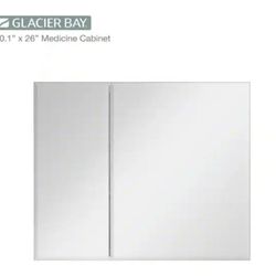 Glacier Bay
30 in. W x 26 in. H Medicine Cabinet with Mirror

