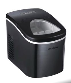 Frigidaire 26 lb. Bullet Ice Maker, Countertop Ice Machine with LED Control Panel, Black Stainless Steel $52