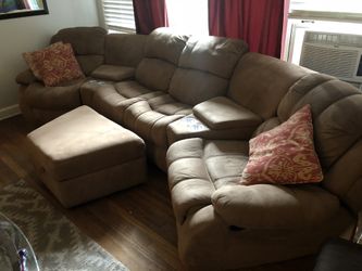 Large theater style sectional