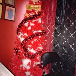 Red Christmas Tree