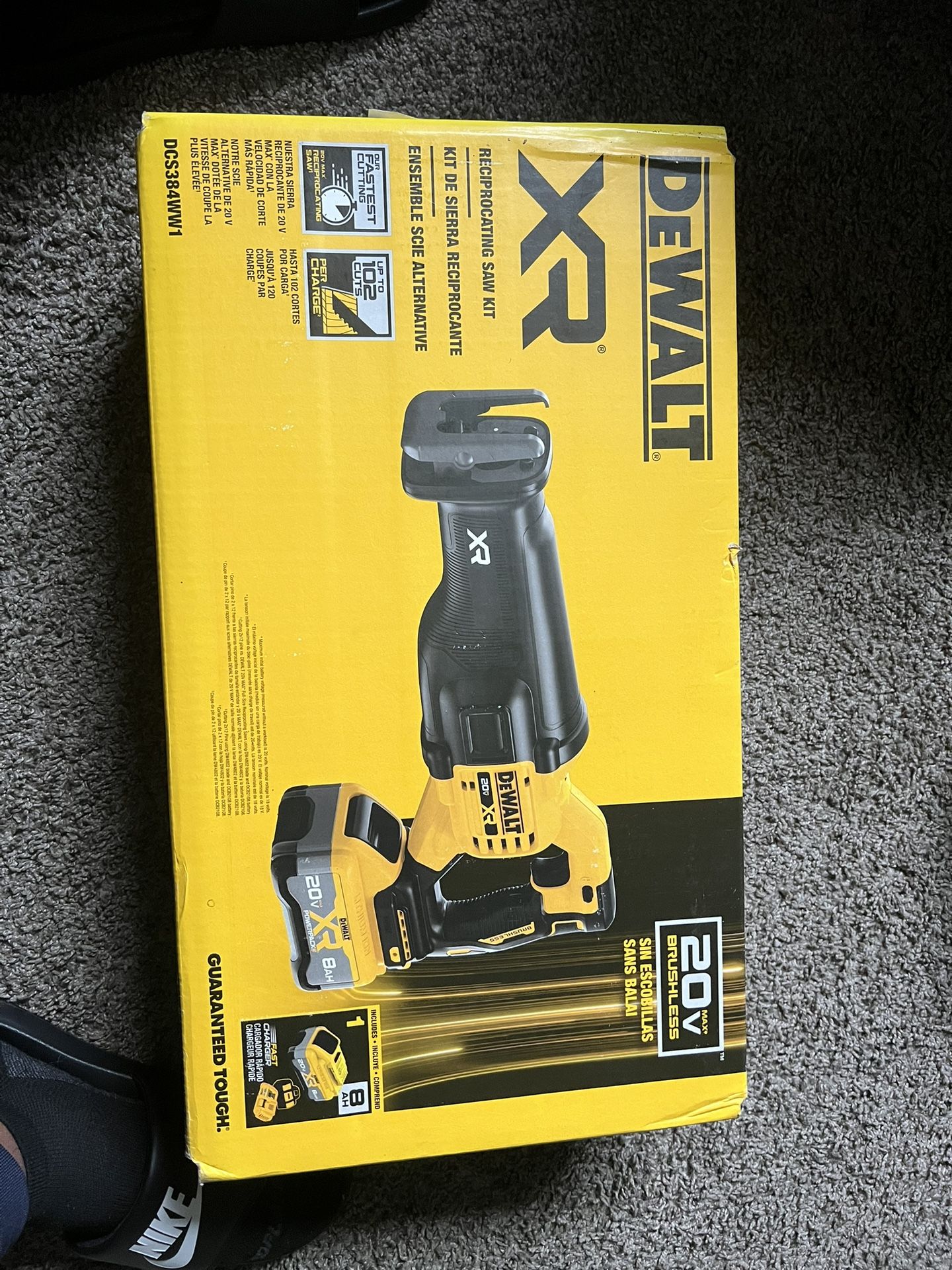 DEWALT RECIPROCATING SAW KIT