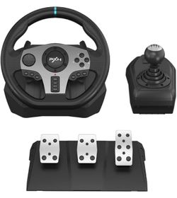 PXN Steering wheel, pedals, and shifter 