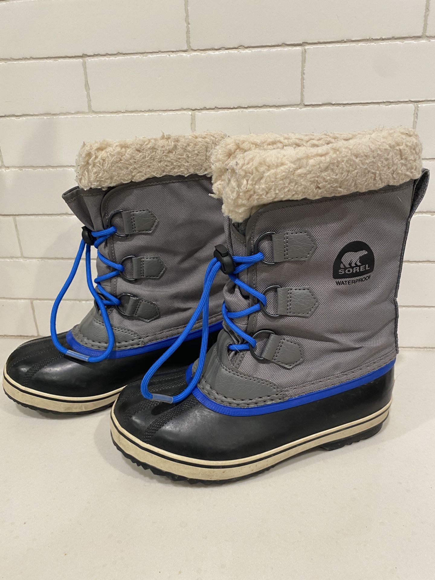 Sorel Yoot Pac Nylon Waterproof Boots - Kids Size 3