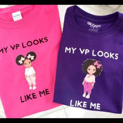 Kamala Vice President Custom Toddler Shirts