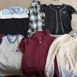 Boys' shirts, size 8