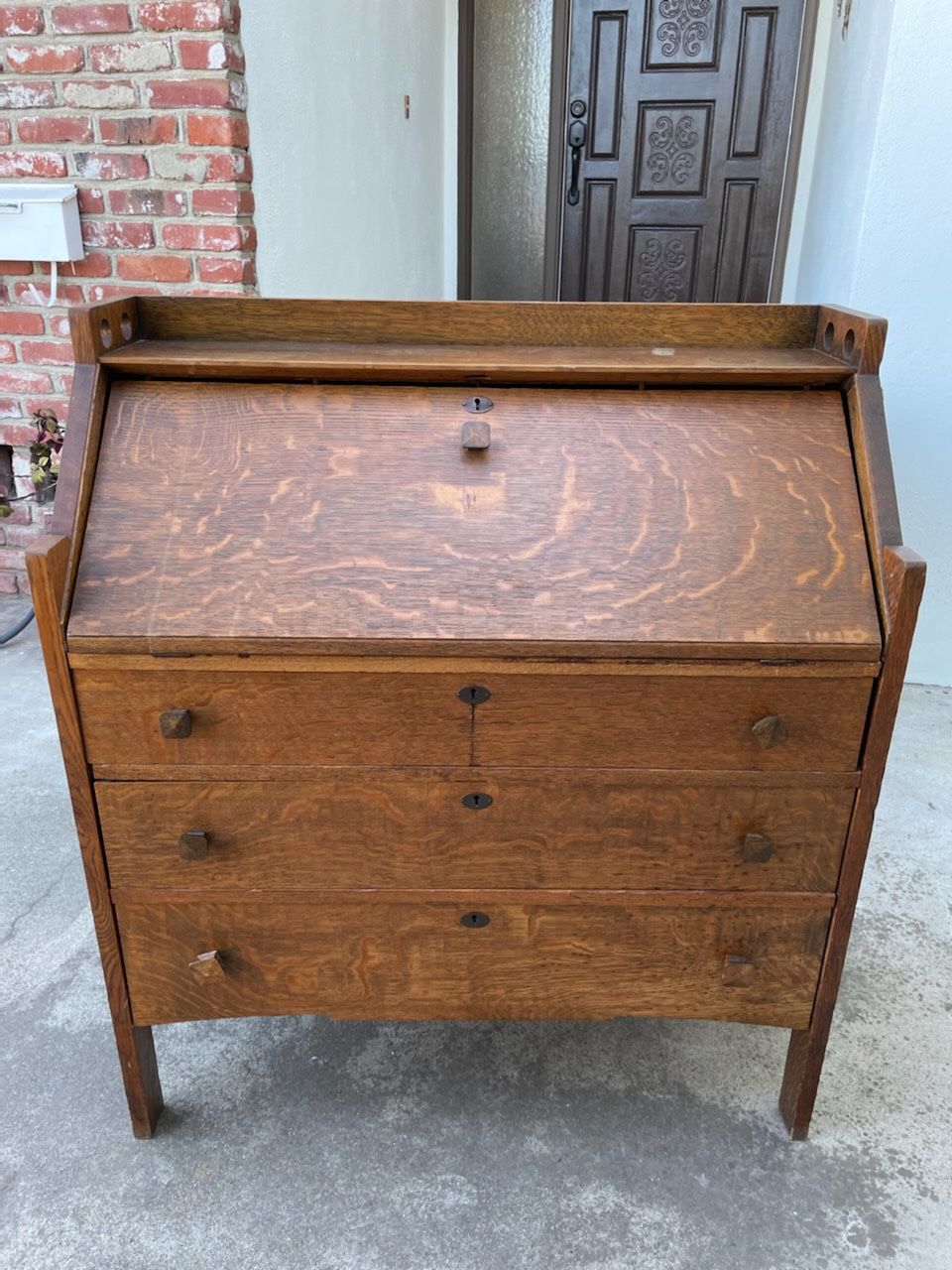 Antique office desk