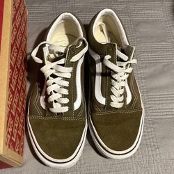 Army Green Vans Size 6.5 $20