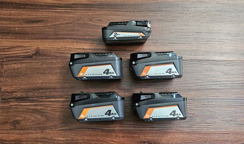 Ridgid 18V Lithium-Ion Battery