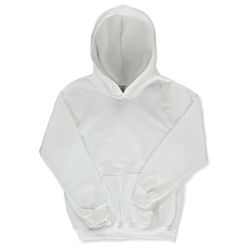 Gildan Unisex Youth Pullover Hoodie - white, Large