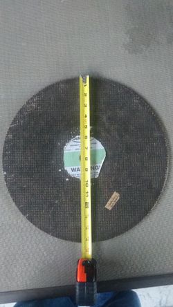 Metal iron cut off wheel