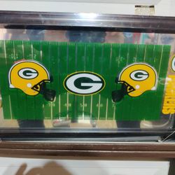Framed Mirror Glass Green Bay Packers Pitcher