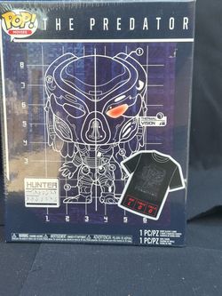 Funko POP! Movies: The Predator Blueprint Pop & Tee Set (Large) - Sealed