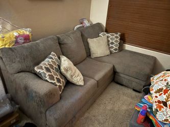 Grey sectional