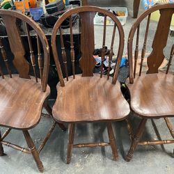 3 Bar Stools 