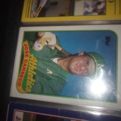 JOSE CANSECO "RARE CARD" MIS PRINT 