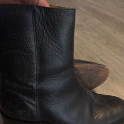 black boots