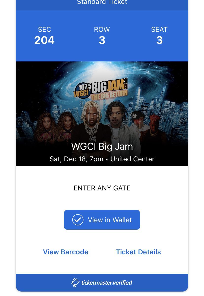 Big Jam 2021 Ticket
