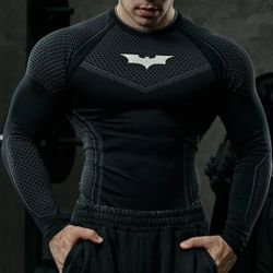 YoungLA X BatmanCompression L/S Tee