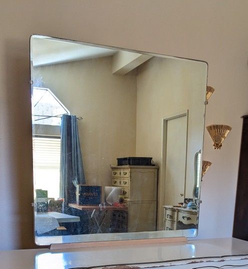 Vintage Beveled Edge Mirror