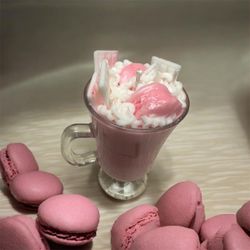 Pink candle