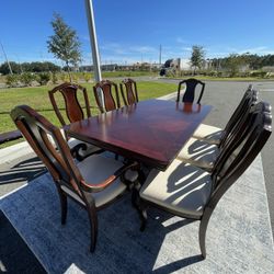Dining Set - Dining Table + 8 Chairs 