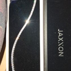 Jaxxon Tennis Bracelet Square Gems