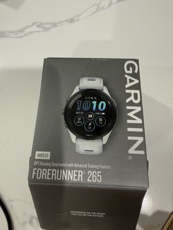 Garmin 265 46 MM white watch